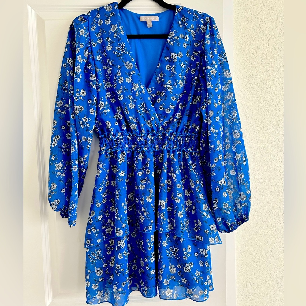 Chelsea28 Floral Long Sleeve Dress
